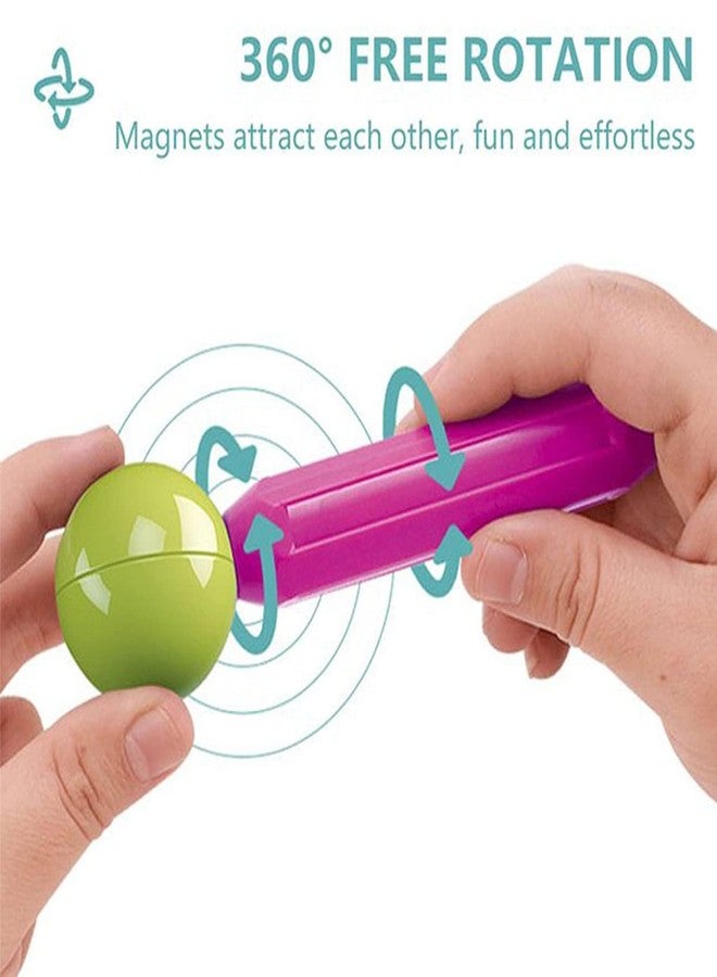 ICW Magplay Roundels 3D Magnetic Stick Building Block Toys for Kids Balls and Stick Constructing Set and Creative STEM Learning Educational Game for Boys Girls, Age 3+ Yrs. (26 pc) - Image 2
